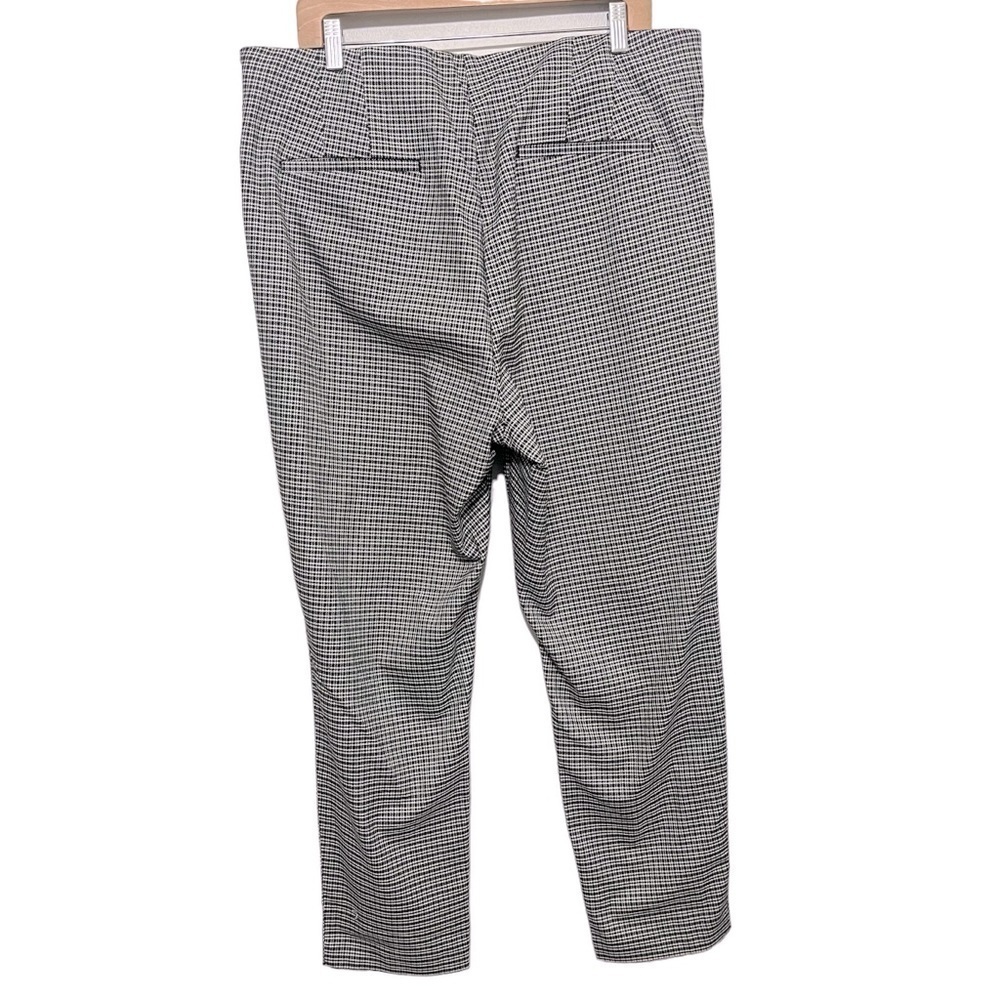 LOFT High Waist Skinny Side Zip Pant in Puppytooth Sz 18 - Picture 5 of 11
